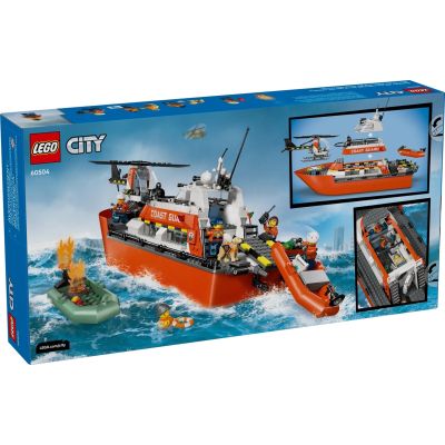 2. LEGO CITY 60504 Rettungsboot und Hubschrauber der Küstenwache