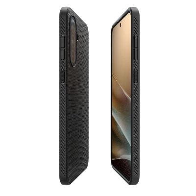 7. Spigen Liquid Air Case für Samsung Galaxy A36 5G - Mattschwarz