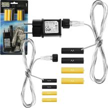 4xAA- ODER 4xAAA-BATTERIE-ELIMINATOR