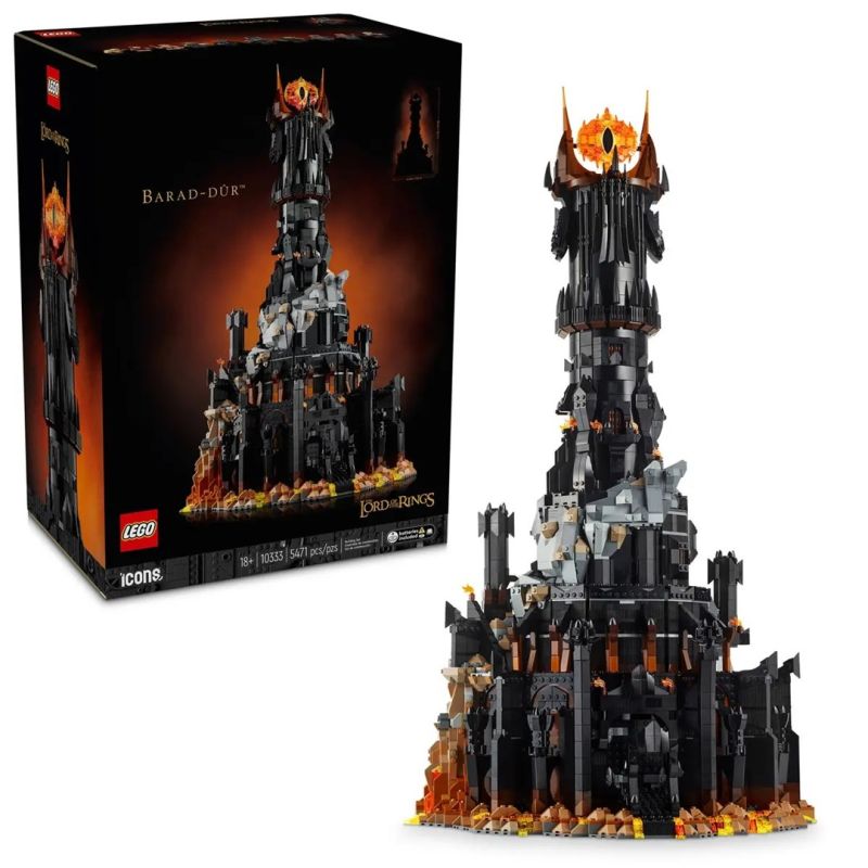 LEGO Icons 10333 – Der Herr der Ringe: Barad-dûr