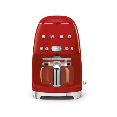 9. SMEG Kaffeemaschine Modell DCF02RDEU rot