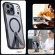 8. Hybrid Armor X Hülle für iPhone 17 Pro mit MagSafe-kompatiblem Ständer - Schwarz