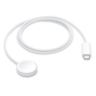 Apple MT0H3ZM/A Mobile Charger Smartwatch Weiß USB Kabelloses Laden Schnellladen Intern