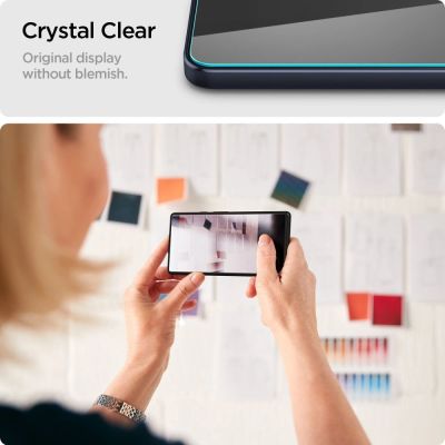 9. Spigen Glas.tR Slim 2er-Pack Panzerglas für Samsung Galaxy A16 4G / 5G - Transparent