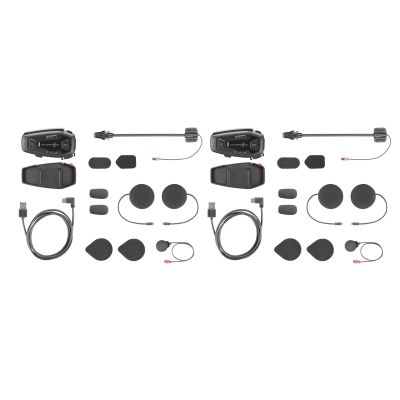7. INTERPHONE U-COM 8R Motorrad-Intercom, Set für 2 Helme