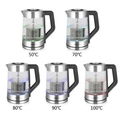 4. Emerio WK-122730 Wasserkocher 1,7 l 2200 W Schwarz, Silber, Transparent