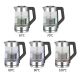 4. Emerio WK-122730 Wasserkocher 1,7 l 2200 W Schwarz, Silber, Transparent