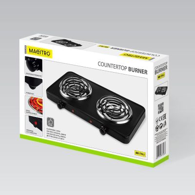 4. Zweiflammiger Elektroherd 2000W MR-770-2 MAESTRO