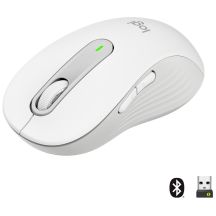 Logitech Signature M650 L Kabellose OFF-WH Maus