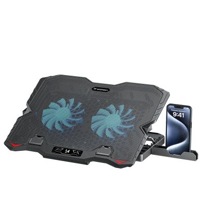 Wozinsky WDCX-015 StormPad RGB Gaming-Laptop-Kühlständer – Schwarz