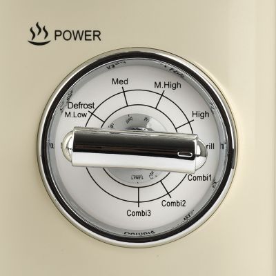 4. Girmi FM2105 Mikrowellenofen, Creme