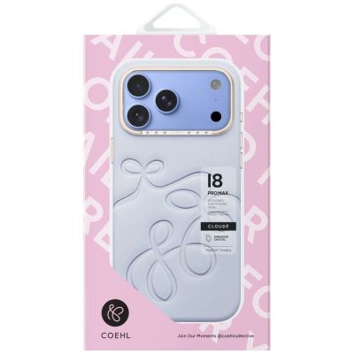 5. Uniq Coehl Cloude Magnetische Ladehülle für iPhone 18 Pro Max / 17 Pro Max – Blau
