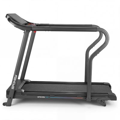 3. Spokey MOVI elektrisches Laufband mit Handläufen