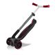 21. Globber Master Prime 3-Rad-Scooter / Schwarz - New Red 664-102