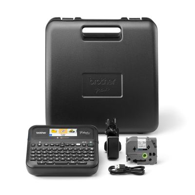 4. Brother PT-D610BTVP Etikettendrucker, Thermotransfer, 180 x 360 dpi, 30 mm/s, kabelgebunden und kabellos, TZe Bluetooth