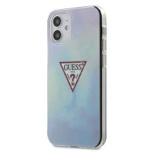 Guess GUHCP12SPCUMCGC02 iPhone 12 mini 5,4" blau/blaue Hardcase Tie & Dye Collection