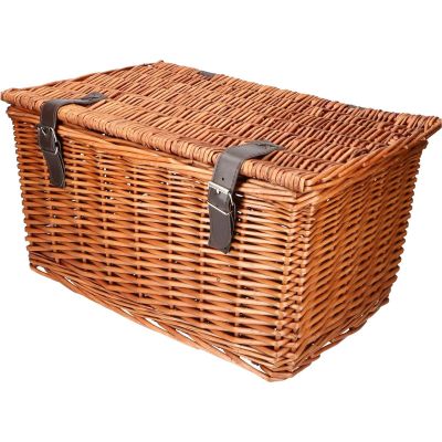29. Fahrradkorb aus Weide für die vordere Fahrradausrüstung 45x30x25cm