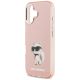 6. Karl Lagerfeld IML Aquarelle Choupette & Logo MagSafe iPhone 17 Hülle - Rosa