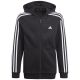 6. adidas Essentials 3S Full-zip Hoodie Jr GQ8900