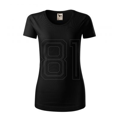 3. Malfini Origin T-Shirt (GOTS) W MLI-17201 schwarz