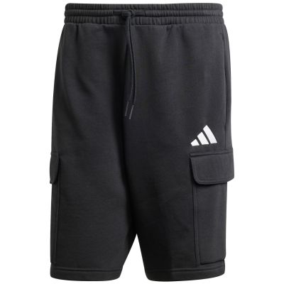 7. adidas Essentials Feelcozy Fleece-Cargo-Shorts M JE3869