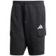 7. adidas Essentials Feelcozy Fleece-Cargo-Shorts M JE3869
