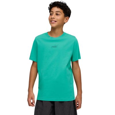 Puma ESS Small No. 1 Logo Centered Tee für Kinder Grün 692975 40