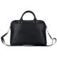 2. Guess – Grained Zipper Pocket Triangle Logo 15-Zoll-Laptoptasche – Schwarz