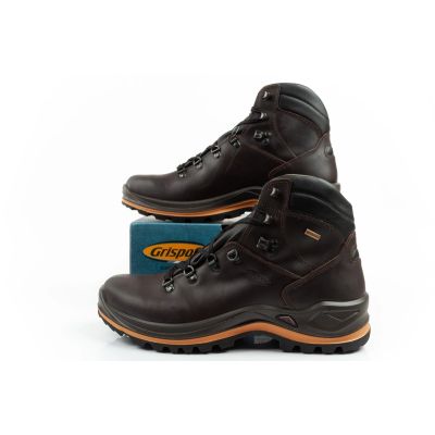 10. Grisport Marrone Herren Trekkingschuhe Leder Wasserdicht Stiefeletten