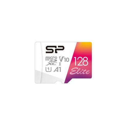 4. Silicon Power microSDXC Elite 128GB CL10 UHS-1/U1 A1