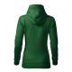 3. Malfini Cape Free W MLI-F1406 Flaschengrünes Sweatshirt
