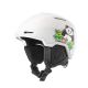 Qunature 10130003005 Skihelm mit Ohrenschützern Panda Snowboard für Kinder 54-58 cm - Weiß