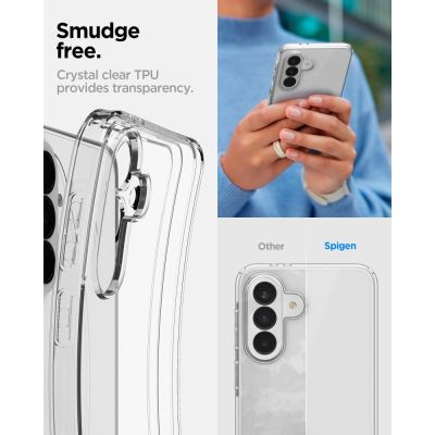 13. Spigen Liquid Crystal Hülle für Samsung Galaxy A37 5G – Transparent