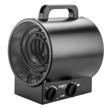 NEO TOOLS 90-065 Elektrische Heizung Edelstahl 2000 W Schwarz