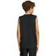 6. adidas Entrada 26 Sleeveless Jersey Kinder-Trikot schwarz KB3933