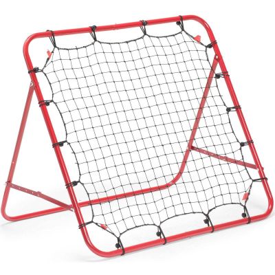 4. REBOUNDER-TRAININGSRAHMEN ZUM PREDIGEN EINES FUSSBALLS 100x100CM ENERO