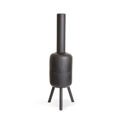 17. Bonfeu Bonbini Gartenkamin schwarz 2901