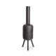 17. Bonfeu Bonbini Gartenkamin schwarz 2901