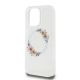 6. Guess IML Flowers Wreath MagSafe Case für iPhone 16 Pro - Transparent