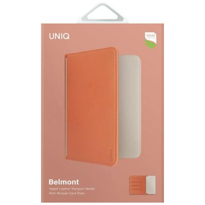 6. Uniq Belmont Reisepasshülle mit RFID-Blockierung, Elfenbein