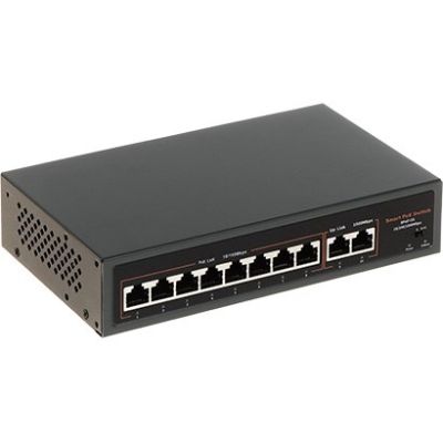 POE-Switch APTI-POE0802G-120W-ECO 8-Port
