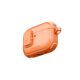 12. AmazingThing Titan Pro Mag Hülle, transparent, für AirPods Pro 3 – Orange