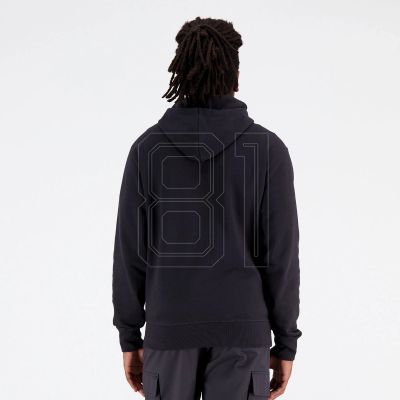 3. New Balance Essentials Stacked Logo Fren BK M MJ31536BK Sweatshirt