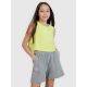 2. Oversize-Crop-Top mit Print für Mädchen 4F 4FJWSS25TSLEF112-45S
