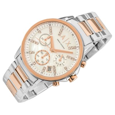 3. ARMANI EXCHANGE Banks Chronograph AX4331 Damenuhr + Box