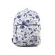 2. THE SOCIETY PACK XCLASSIC RUCKSACK 181CPR702-72 OFF WHITE BLUE BLUMENMUSTER