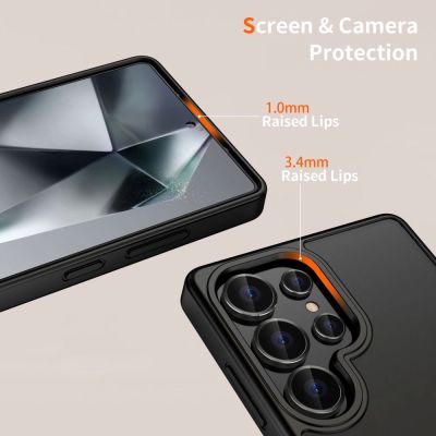 3. Tech-Protect MagMat Hülle für Samsung Galaxy S25 Ultra – Schwarz