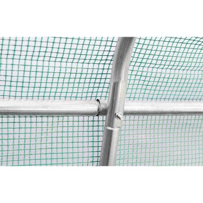 23. Gewächshaus-Gartentunnel 300x600x200CM PE-Konstruktion Stahl Grün