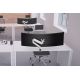 3. Neomounts NM-D775WHITEPLUS Monitorhalterung/Ständer 124,5 cm (49") Schreibtisch Weiß