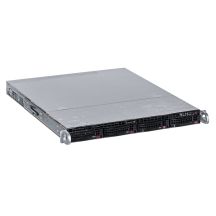 Supermicro CSE-813MFTQC-R407CB Rack-Servergehäuse (Schwarz)